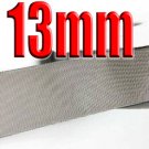 # 012 Silver Color 13mm Wide 5 Yards Grosgrain Ribbon #6600-X5 Yards for Craft