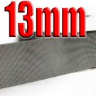 # 017 Metal Grey Color 13mm Wide 5 Yards Grosgrain Ribbon #6600-X5 Yards for Craft