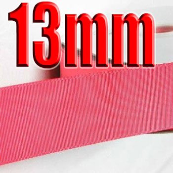 #159 Passion Fruit Color 13mm Wide 5 Yards Grosgrain Ribbon #6600-X5 Yards for Craft