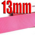 #156 Hot Pink Color 13mm Wide 5 Yards Grosgrain Ribbon #6600-X5 Yards for Craft