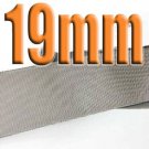 # 012 Silver Color 19mm Wide 5 Yards Wedding Grosgrain Ribbon #6600-X5 Yards for wedding cake