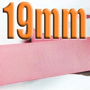 # 151 Peony Color 19mm Wide 5 Yards Wedding Grosgrain Ribbon #6600-X5 Yards for wedding cake