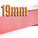 # 243 Watermelon Color 19mm Wide 5 Yards Wedding Grosgrain Ribbon #6600-X5 Yards for wedding cake