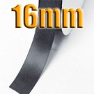 # 077 Charcoal Color 16mm Wide 5 Yards Double Faced Satin Ribbon #28800-X5 Yards for Wedding