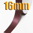 # 177 Rose Wine Color 16mm Wide 5 Yards Double Faced Satin Ribbon #28800-X5 Yards for Wedding