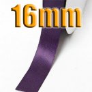 # 285 Plum Color 16mm Wide 5 Yards Double Faced Satin Ribbon #28800-X5 Yards for Wedding