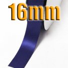 # 329 Cobalt Color 16mm Wide 5 Yards Double Faced Satin Ribbon #28800-X5 Yards for Wedding