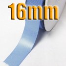 # 333 Bluebird Color 16mm Wide 5 Yards Double Faced Satin Ribbon #28800-X5 Yards for Wedding