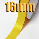# 662 Dandelion Color 16mm Wide 5 Yards Double Faced Satin Ribbon #28800-X5 Yards for Wedding