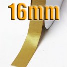 # 687 Dijon Color 16mm Wide 5 Yards Double Faced Satin Ribbon #28800-X5 Yards for Wedding