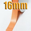 # 720  Peach Color 16mm Wide 5 Yards Double Faced Satin Ribbon #28800-X5 Yards for Wedding