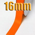 # 750 Torrid Orange Color 16mm Wide 5 Yards Double Faced Satin Ribbon #28800-X5 Yards for Wedding