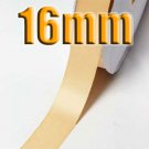 # 826 Raw Silk Color 16mm Wide 5 Yards Double Faced Satin Ribbon #28800-X5 Yards for Wedding