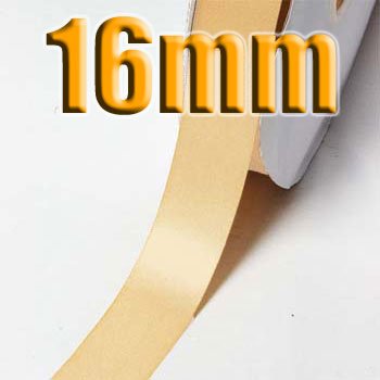 # 826 Raw Silk Color 16mm Wide 5 Yards Double Faced Satin Ribbon #28800-X5 Yards for Wedding