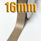 # 838 Fossil Color 16mm Wide 5 Yards Double Faced Satin Ribbon #28800-X5 Yards for Wedding