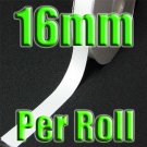 # 029 White Color 16mm 100 Yards Double Faced Satin Ribbon #28800-XReel for Wholesale