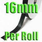 # 030 Black Color 16mm 100 Yards Double Faced Satin Ribbon #28800-XReel for Wholesale