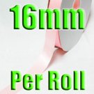 # 117 Lt.Pink Color 16mm 100 Yards Double Faced Satin Ribbon #28800-XReel for Wholesale