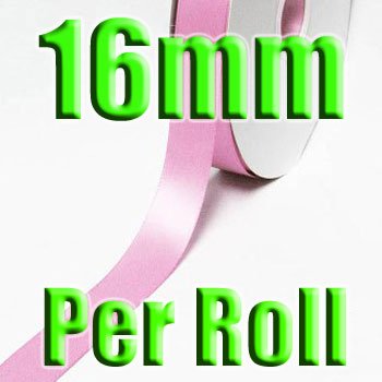 # 148 Tulip Color 16mm 100 Yards Double Faced Satin Ribbon #28800-XReel for Wholesale
