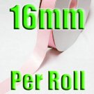 # 154 Rose Pink Color 16mm 100 Yards Double Faced Satin Ribbon #28800-XReel for Wholesale