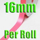 # 156 Hot Pink Color 16mm 100 Yards Double Faced Satin Ribbon #28800-XReel for Wholesale