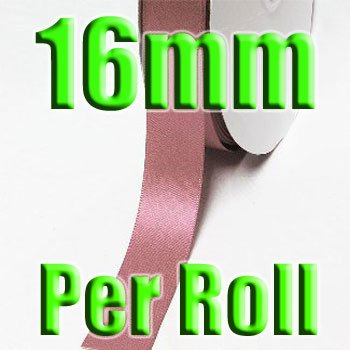 # 158 Quartz Color 16mm 100 Yards Double Faced Satin Ribbon #28800-XReel for Wholesale