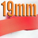 # 600 Neon Orange Color 19mm Wide 5 Yards Wedding Grosgrain Ribbon #6600-X5 Yards for wedding cake