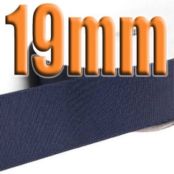 # 370 Navy Color 19mm Wide 5 Yards Wedding Grosgrain Ribbon #6600-X5 Yards for wedding cake