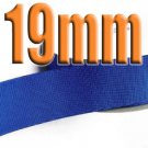 # 352 Electric Blue Color 19mm Wide 5 Yards Wedding Grosgrain Ribbon #6600-X5 Yards for wedding cake