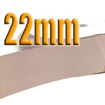 # 814 Ginger Snap Color 22mm Wide 5 Yards Grosgrain Ribbon #6600-X5 Yards for Gift Wrap