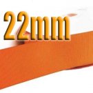#761 Autumn Orange Color 22mm Wide 5 Yards Grosgrain Ribbon #6600-X5 Yards for Gift Wrap