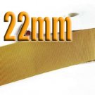 # 693 Pale Gold Color 22mm Wide 5 Yards Grosgrain Ribbon #6600-X5 Yards for Gift Wrap