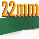 # 587 Forest Green Color 22mm Wide 5 Yards Grosgrain Ribbon #6600-X5 Yards for Gift Wrap