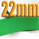 # 580 Emerald Color 22mm Wide 5 Yards Grosgrain Ribbon #6600-X5 Yards for Gift Wrap