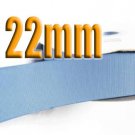 # 336 Porcelain Blue Color 22mm Wide 5 Yards Grosgrain Ribbon #6600-X5 Yards for Gift Wrap