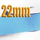 # 335 Copen Color 22mm Wide 5 Yards Grosgrain Ribbon #6600-X5 Yards for Gift Wrap