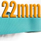 # 317 Misty Turquoise Color 22mm Wide 5 Yards Grosgrain Ribbon #6600-X5 Yards for Gift Wrap