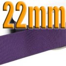 # 285 Plum Color 22mm Wide 5 Yards Grosgrain Ribbon #6600-X5 Yards for Gift Wrap