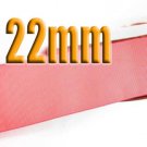 # 243 Watermelon Color 22mm Wide 5 Yards Grosgrain Ribbon #6600-X5 Yards for Gift Wrap