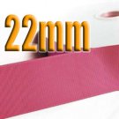 # 176 Virtual Pink Color 22mm Wide 5 Yards Grosgrain Ribbon #6600-X5 Yards for Gift Wrap
