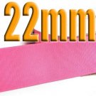 # 156 Hot Pink Color 22mm Wide 5 Yards Grosgrain Ribbon #6600-X5 Yards for Gift Wrap