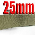 #569 Deep Sage  Color 25mm Wide 5 Yards Grosgrain Ribbon #6600-X5 Yards For Wedding Cake
