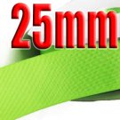 #550 Apple Green Color 25mm Wide 5 Yards Grosgrain Ribbon #6600-X5 Yards For Wedding Cake