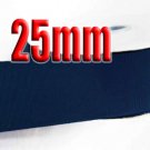 #374 Peacoat Color 25mm Wide 5 Yards Grosgrain Ribbon #6600-X5 Yards For Wedding Cake