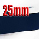 #372 Ensign Blue Color 25mm Wide 5 Yards Grosgrain Ribbon #6600-X5 Yards For Wedding Cake