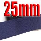 #371 lnk Blue Color 25mm Wide 5 Yards Grosgrain Ribbon #6600-X5 Yards For Wedding Cake