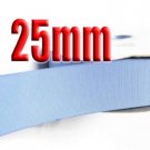 #333 Bluebird Color 25mm Wide 5 Yards Grosgrain Ribbon #6600-X5 Yards For Wedding Cake