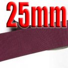 #275 Wine Color 25mm Wide 5 Yards Grosgrain Ribbon #6600-X5 Yards For Wedding Cake