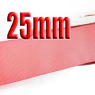 #243 Watermelon  Color 25mm Wide 5 Yards Grosgrain Ribbon #6600-X5 Yards For Wedding Cake