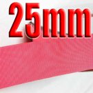 #159 Passion Fruit  Color 25mm Wide 5 Yards Grosgrain Ribbon #6600-X5 Yards For Wedding Cake